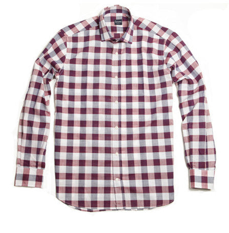 Chuck Chambray Buffalo Check Long Sleeve Shirt