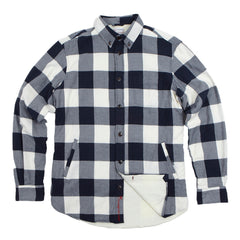 Brushed Flannel Check Shirt w/ Waffle Lining